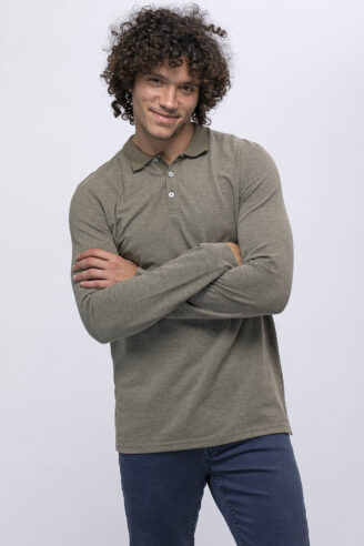 חולצת פולו פיקה zip 2 חולצת פולו פיקה