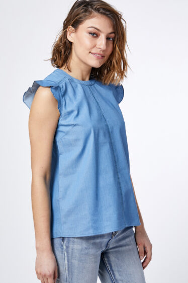 חולצת ג'ינס דקה