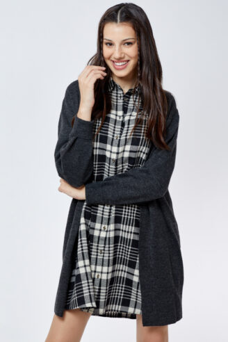 קרדיגן שרוולים תפוחים