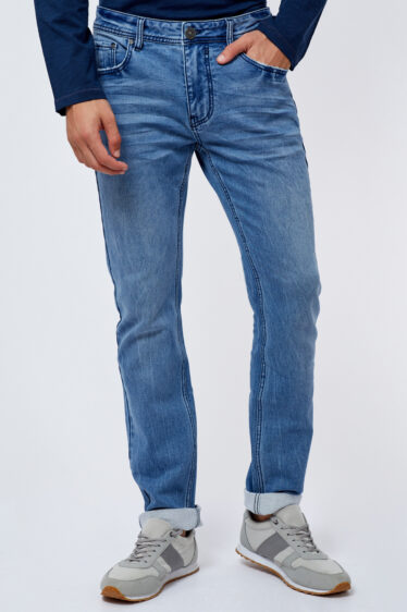 ג'ינס ג'רסי TWILL כחול בהיר