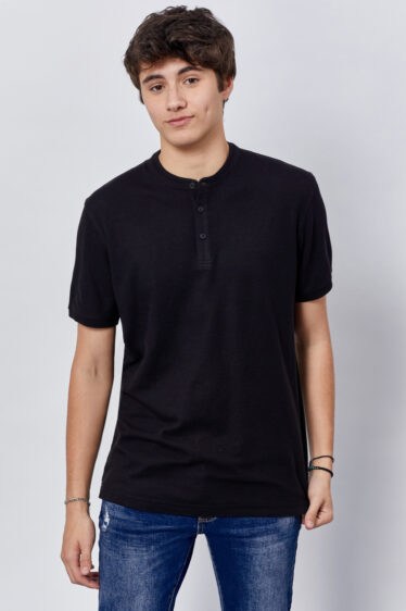 חולצת פולו פיקה צווארון סיני