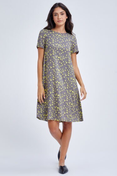 שמלה דפוס צורות ריבועיות