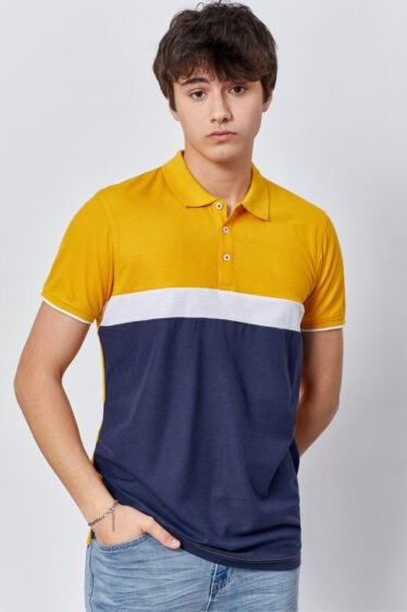 חולצת פולו פיקה פסים