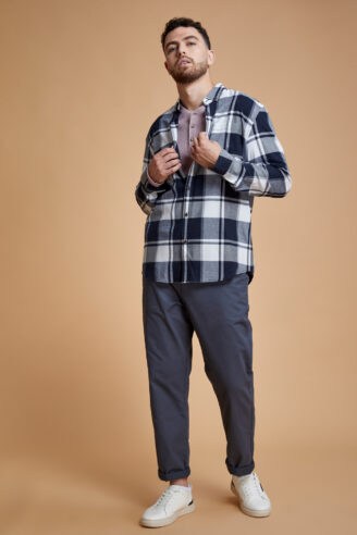 חולצת פלנל משבצות