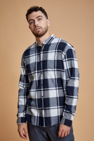 חולצת פלנל משבצות