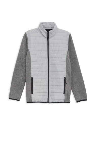 מעיל קל softshell שילוב קווילט