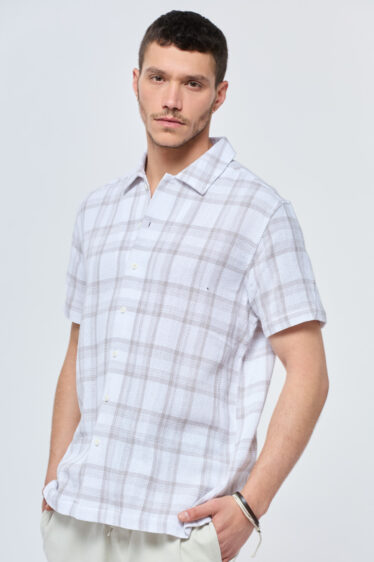 חולצה מכופתרת RAW משבצות