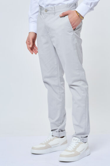 מכנסי צ'ינו מעוצב מבד מודפס