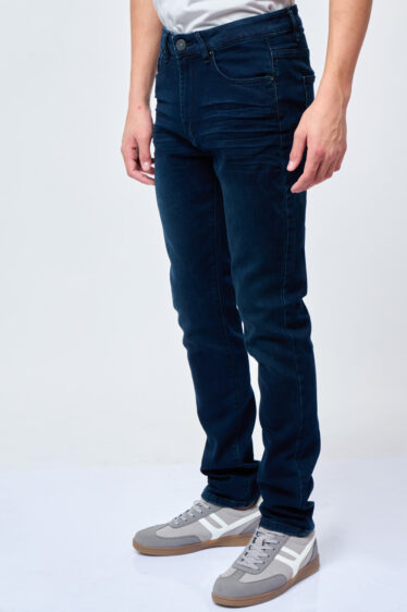 ג'ינס ג'רסי שטוף צר