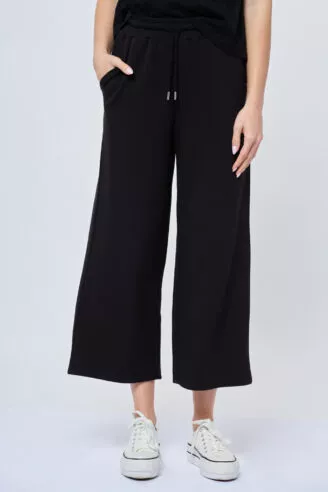 מכנסי WIDE LEG zip