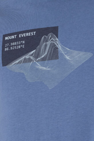 חולצת טי הדפס Mount Everest