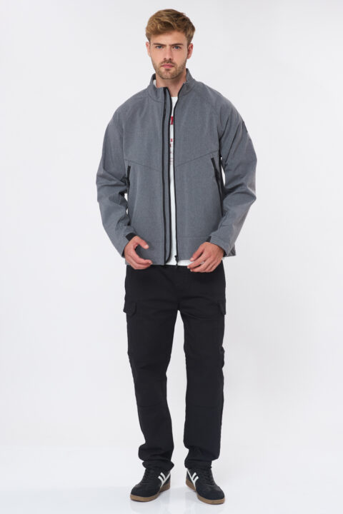 ⁦מעיל softshell קל עם כיסים מעוצבים⁩ – תמונה ⁦8⁩