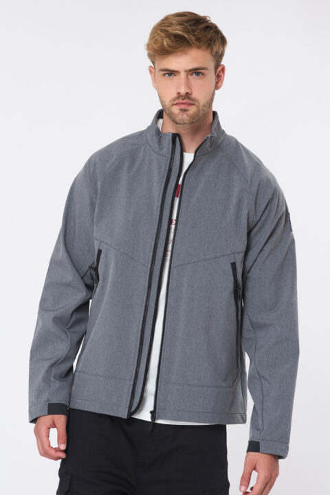 ⁦מעיל softshell קל עם כיסים מעוצבים⁩ – תמונה ⁦7⁩