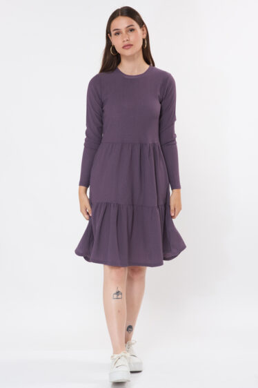 שמלת קומות סריג כיפית