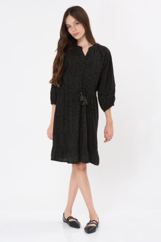 שמלת ילדות קומות מודפסת