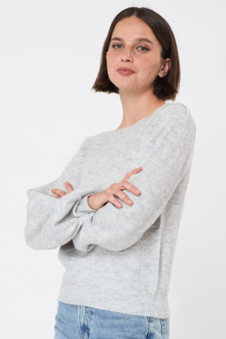 סריג ריב- אפור zip 2 סריג ריב- אפור