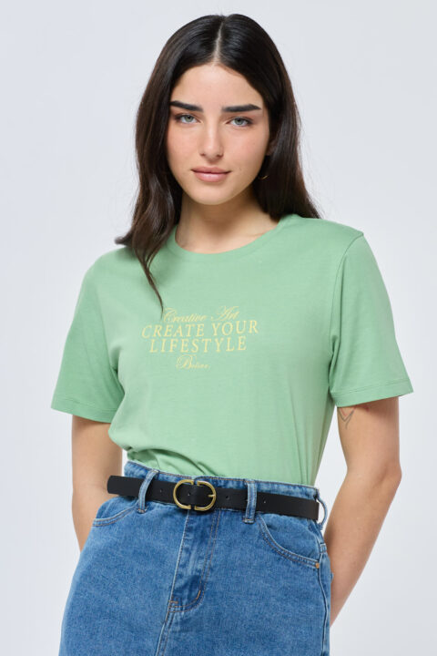 ⁦חגורה נשים צרה - שחור⁩ – תמונה ⁦2⁩