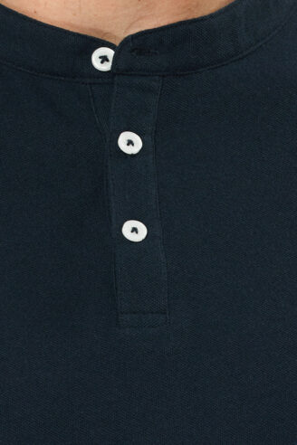 חולצת פולו פיקה צווארון סיני