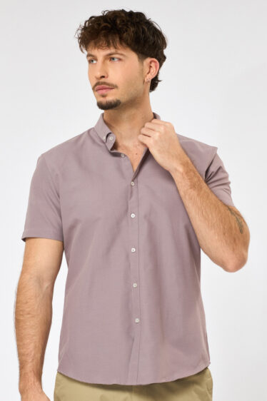 חולצה מכופתרת אוקספורד קלאסית