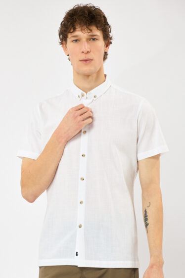 חולצה מכופתרת במבו