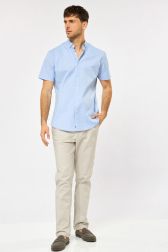 חולצה מכופתרת אלגנטית fill-a-fill - תכלת