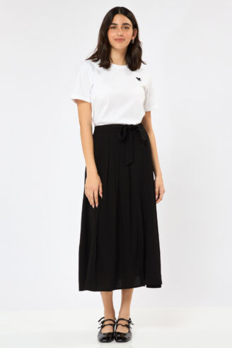 טי שירט לב - לבן