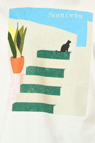 טי שירט סנטוריני