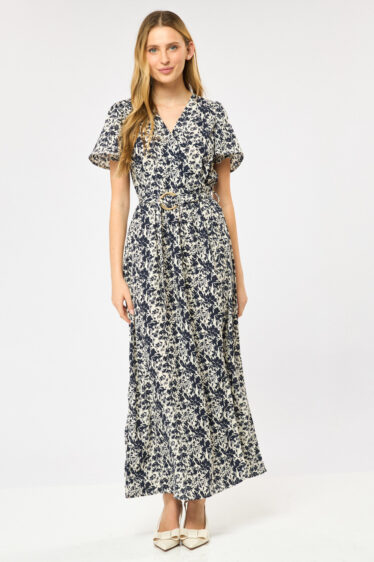 שמלת מקסי פרחונית