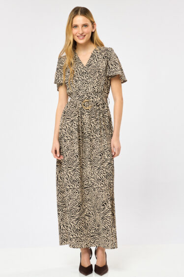 שמלת מקסי פרחונית