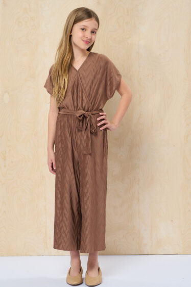 אוברול פליסה טקסטורה ילדות