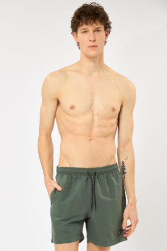 מכנסי בגד ים - ירוק