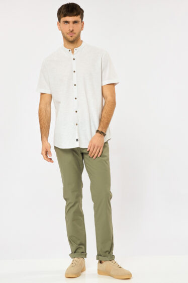 מכנסיים אלגנטיים - ירוק מרווה