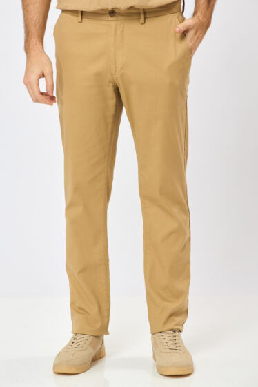 מכנסיים אלגנטיים twill super stretch - חקי