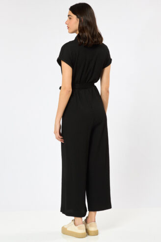 אוברול סריג שחור