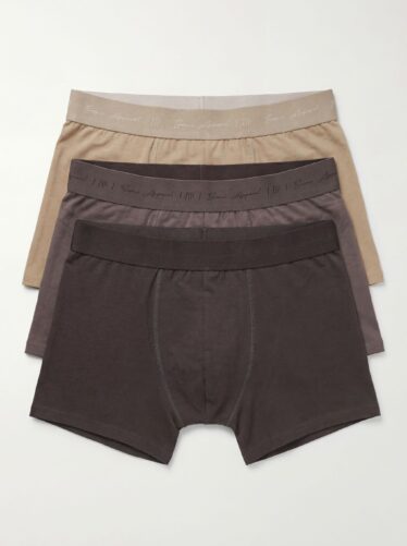 שלישיית בוקסרים חומים