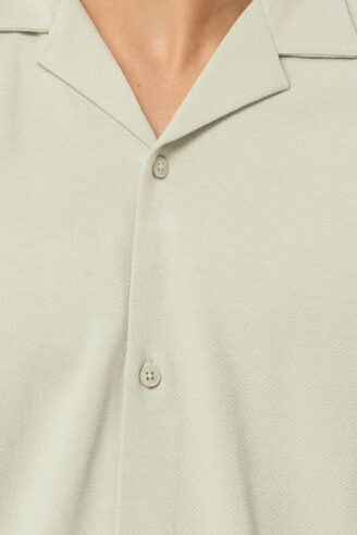 חולצה מכופתרת jersey twill